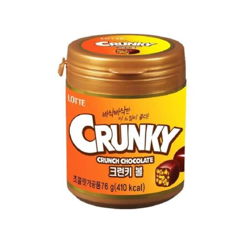 Lotte Crunky Ball Bolitas de Chocolate 76g
