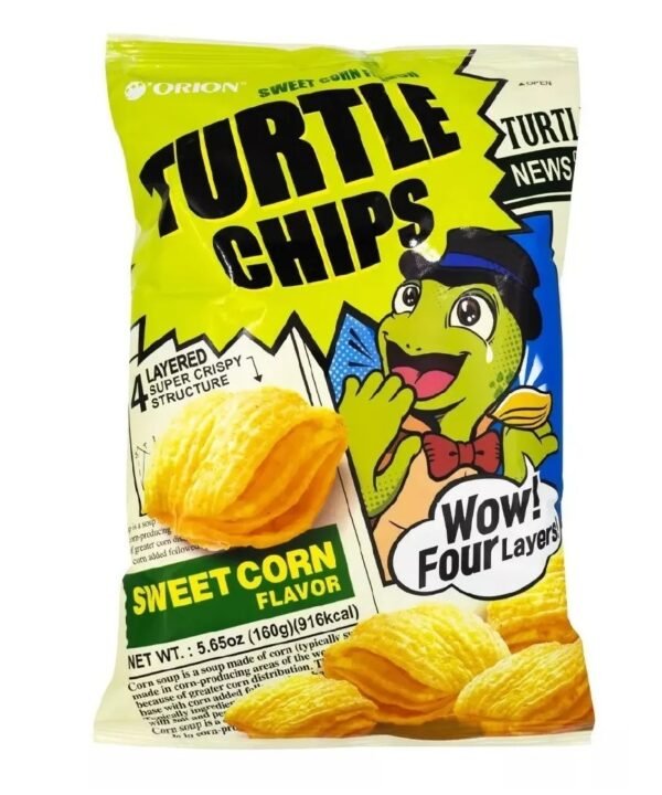 Orion Turtle Chips Sabor a Maíz Dulce 160