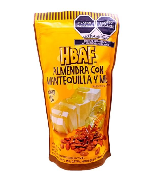 HBAF Almendras Sazonadas Gilim con Mantequilla y Miel 210gr