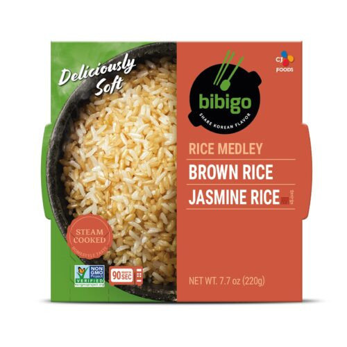 Cj Bibigo Arroz Integral y Jazmín 220gr