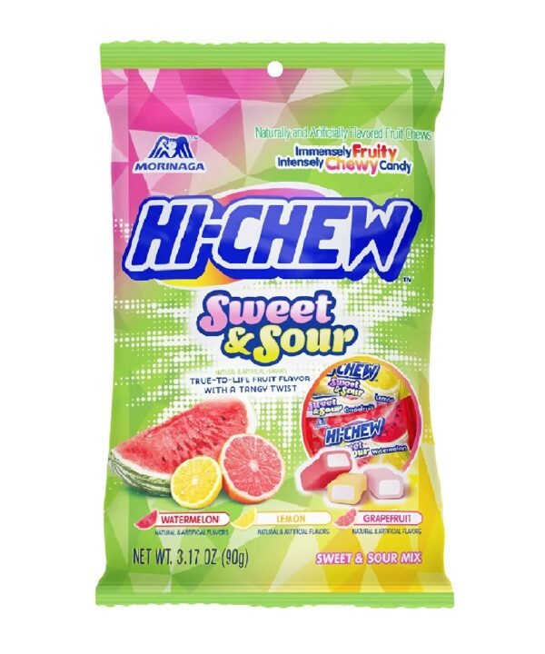 HI-Chew Sweet & Sour Dulce de Fruta Japones