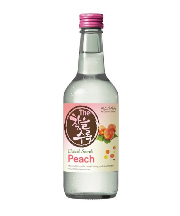 Chateul Soorok Soju Durazno 375ml