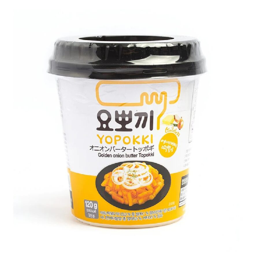 Yopokki Golden Onion Butter Topokki 120gr - Image 3
