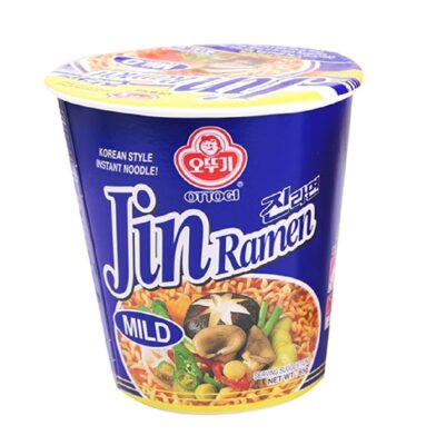 Ottogi Jin Ramen Mild Cup 65gr - Image 3