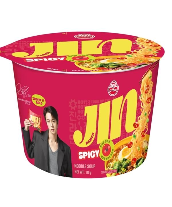 Ottogi Jin Ramen Spicy Bowl 110gr