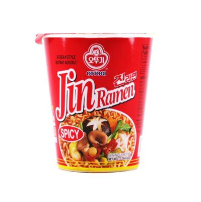 Ottogi Jin Ramen Spicy Cup 65gr