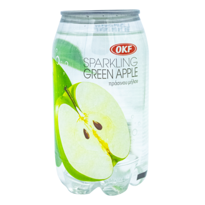 OKF Sparkling Carbonatada Sabor Manzana 350 ml - Image 4