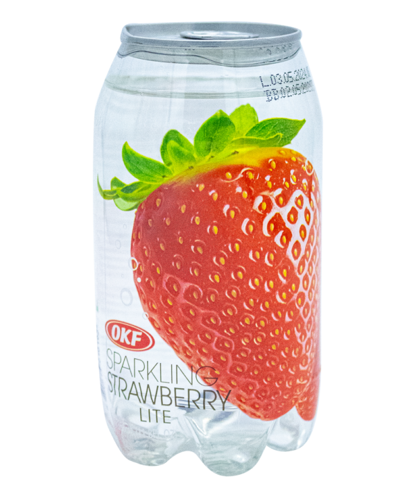 OKF Sparkling Carbonatada Sabor Fresa 350 ml