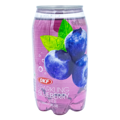 OKF Sparkling Carbonatada Sabor Mora Azul 350 ml