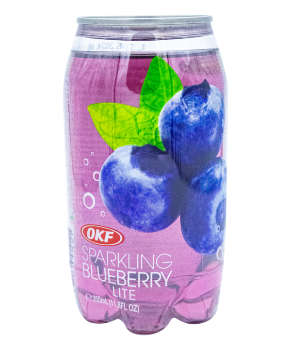 OKF Sparkling Carbonatada Sabor Mora Azul 350 ml