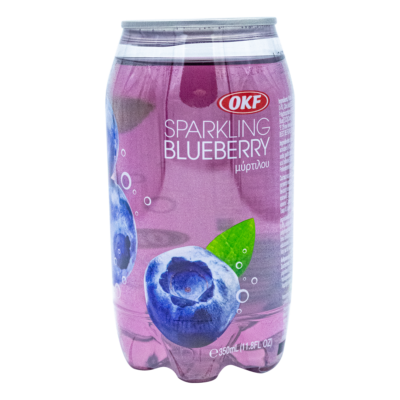 OKF Sparkling Carbonatada Sabor Mora Azul 350 ml - Image 4