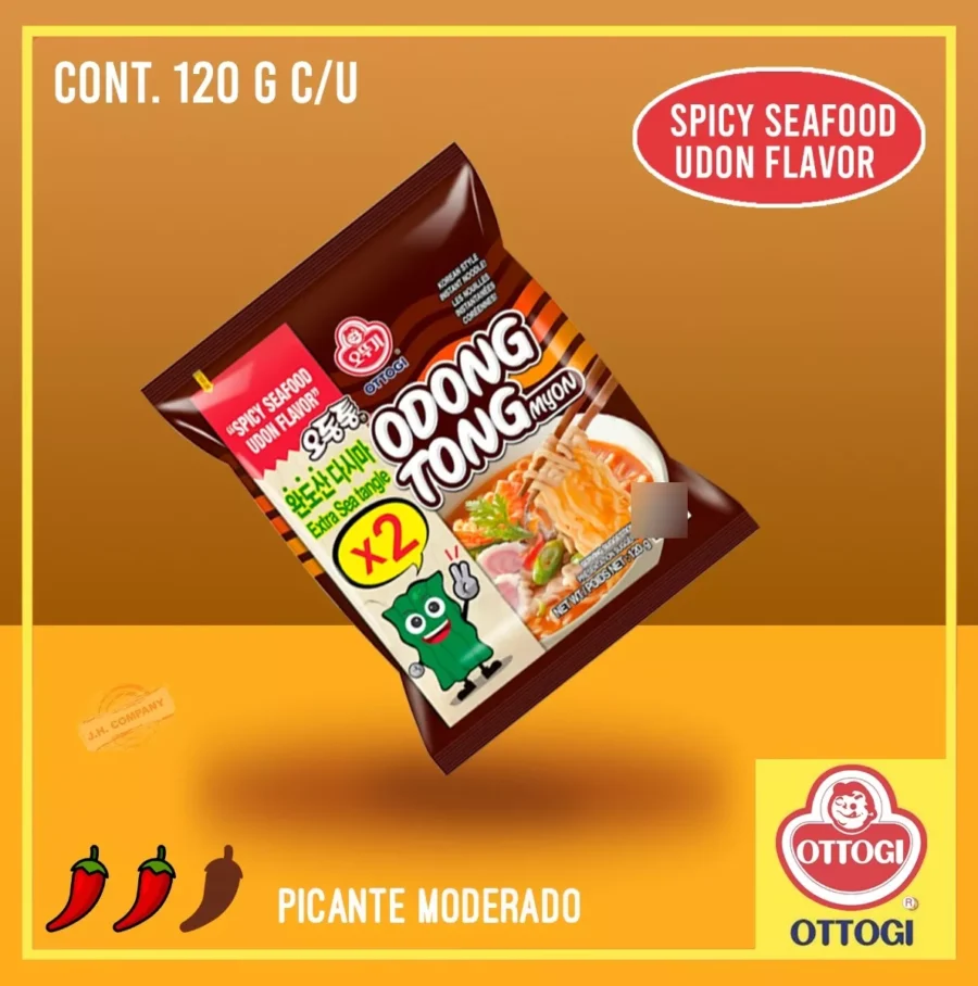 Ottogi Odongtong Myon Ramen 120gr - Image 5