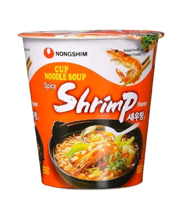Nongshim Saewootanng Cup Camarones Picantes 67 Gr