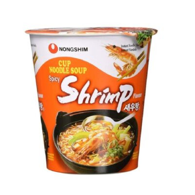 Nongshim Saewootanng Cup Camarones Picantes 67 Gr - Image 3