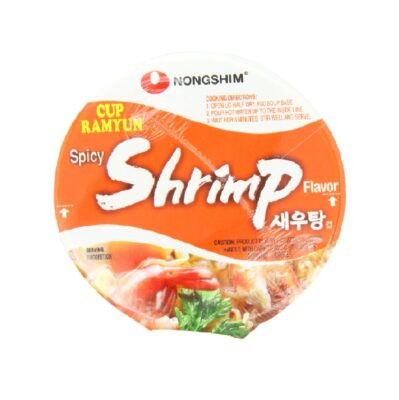 Nongshim Saewootanng Cup Camarones Picantes 67 Gr - Image 4