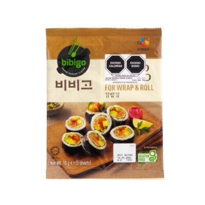 Cj Bibigo Alga Marina Asada para Sushi 10gr
