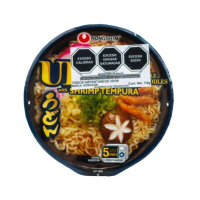 Nongshim Tempura Udon Shrimp Bowl 114gr - Image 5