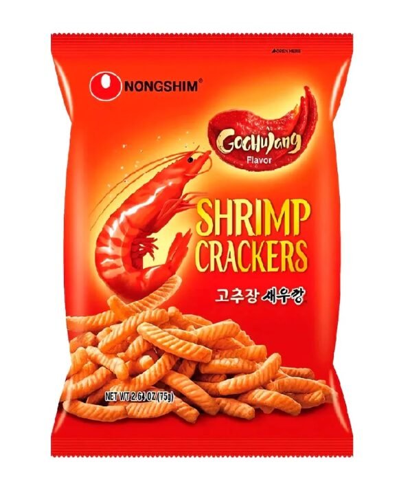 Nongshim Shrimp Crackers Sabor Gochujang 75 Gr