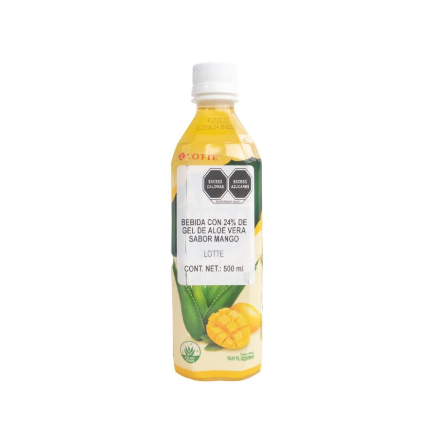Lotte Aloe Vera Mango 500 Ml - Image 3