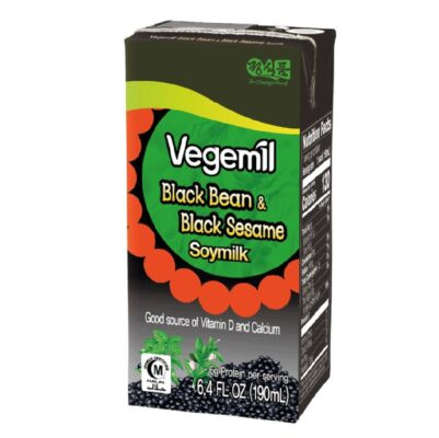 Vegemil Leche de Soya De Frijol Negro con Calcio 190 Ml