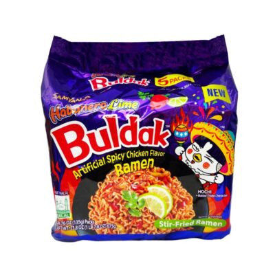 Samyang Hot Chicken Habanero con Limón 5 Pack