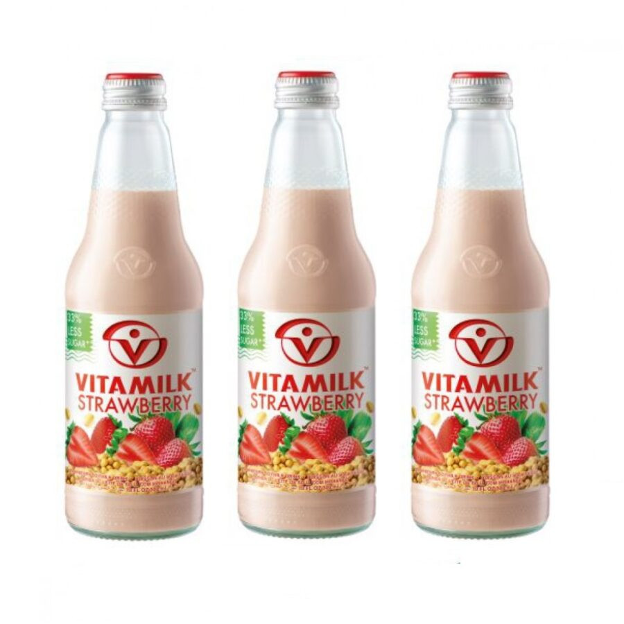 Vitalmilk Leche de Soya de Strawberry 300 ml - Image 2