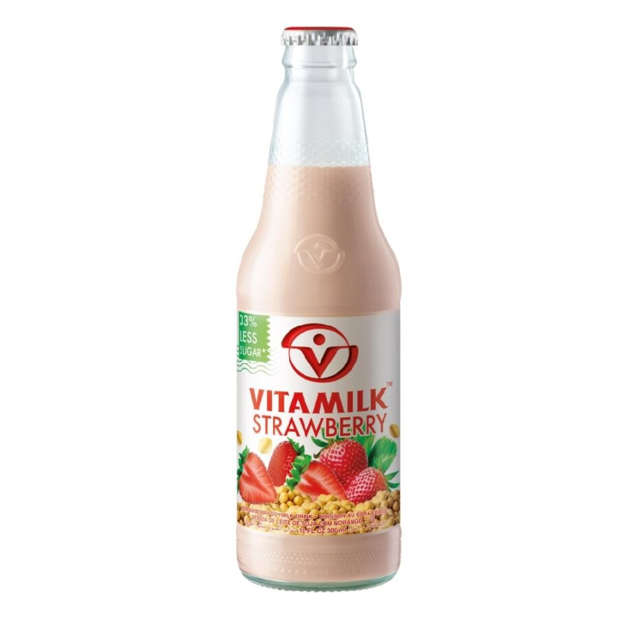 Vitalmilk Leche de Soya de Strawberry 300 ml