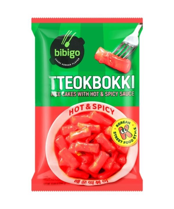 Cj Bibigo Tteokbokki Hot & Spicy 360gr