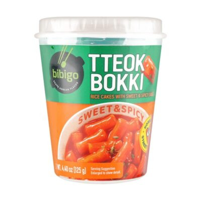 Cj Bibigo Tteokbokki Sweet & Spicy 125gr - Image 2