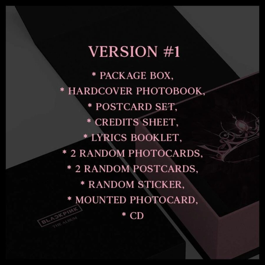 Blackpink 1st Full Album [The Album] - Image 4