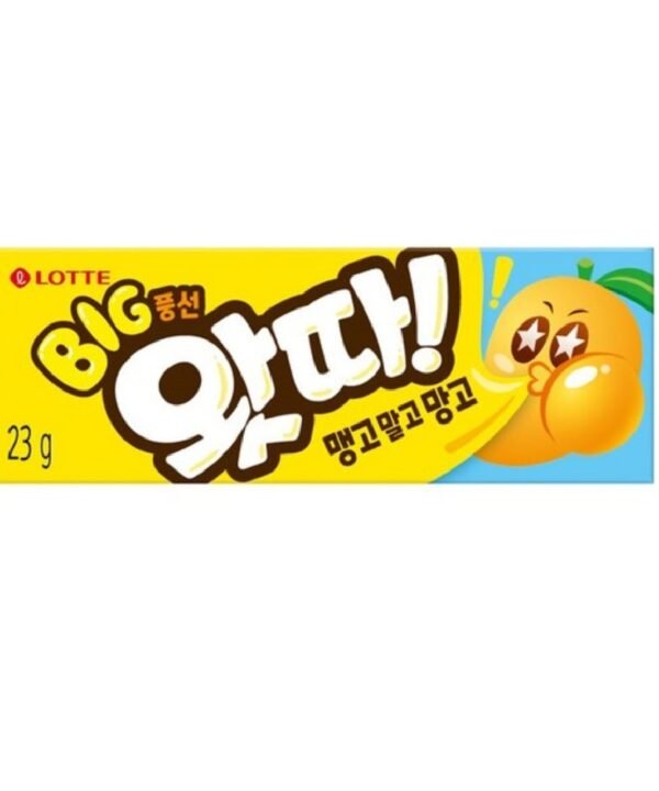 Lotte Bubble Gum Mango 23g
