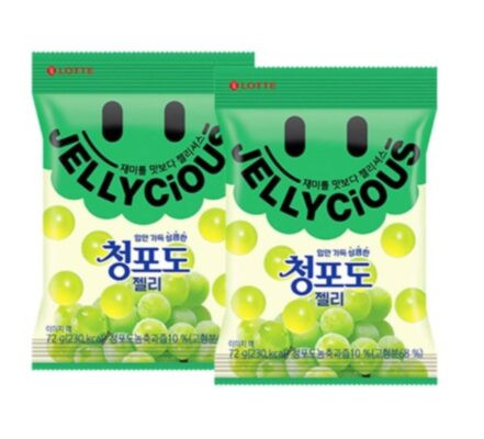 Lotte Jellycious Uva Verde 72gr - Image 2