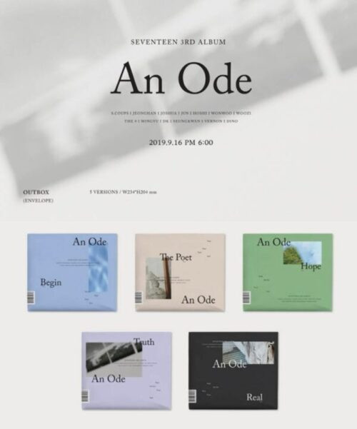 Seventeen 3rd Album "An Ode"