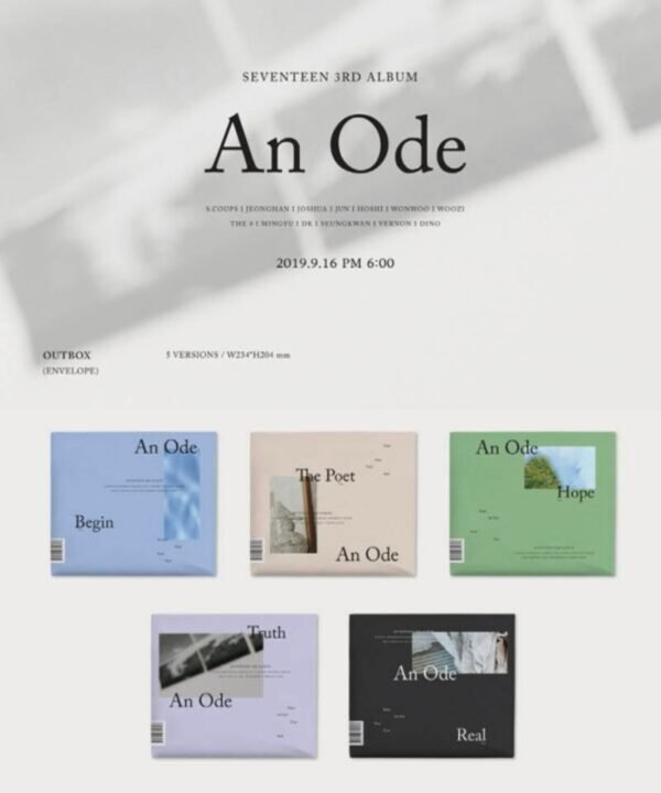 Seventeen 3rd Album "An Ode"