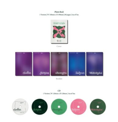 TXT 5th Mini Album "The Name Chapter: Temptation" Lullaby Ver. - Image 3
