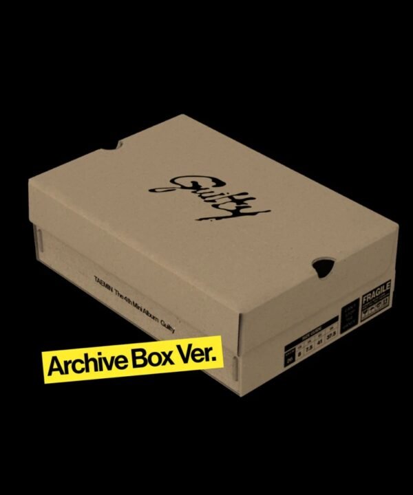 Taemin Guilty 4th Mini Album Archive Box