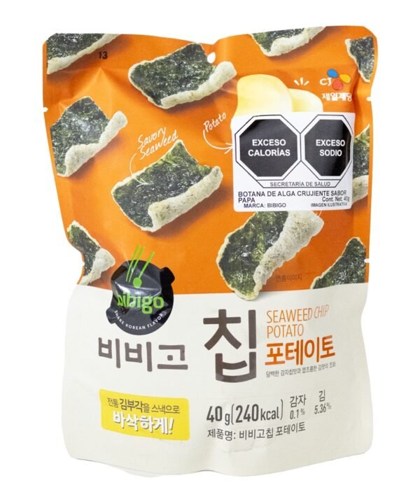 Cj Bibigo Snack de Alga Crujiente con Papa 40 gr