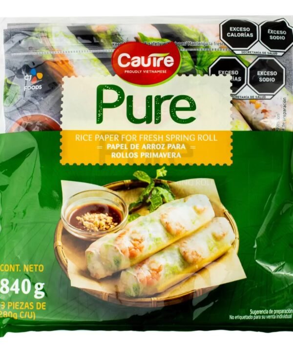 Cj Pure Papel de Arroz para Rollos Primavera 840 gr