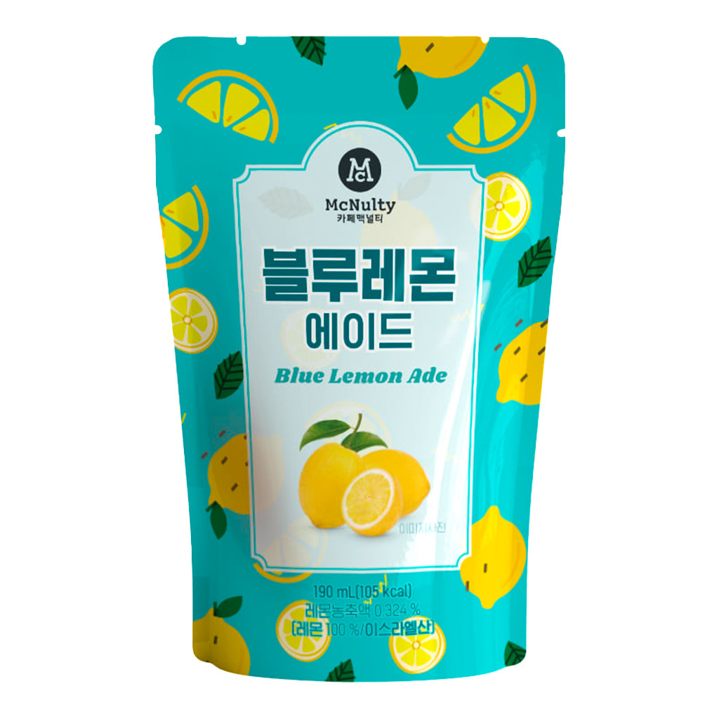 McNulty Ice Tea Blue Lemonade 190ml