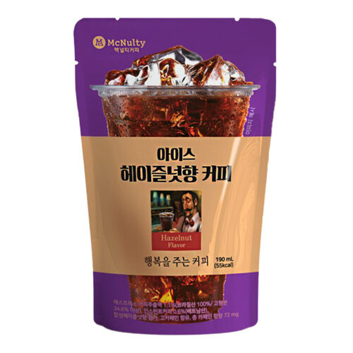 Mcnulty Café Ice Americano Hazelnut 190 ml