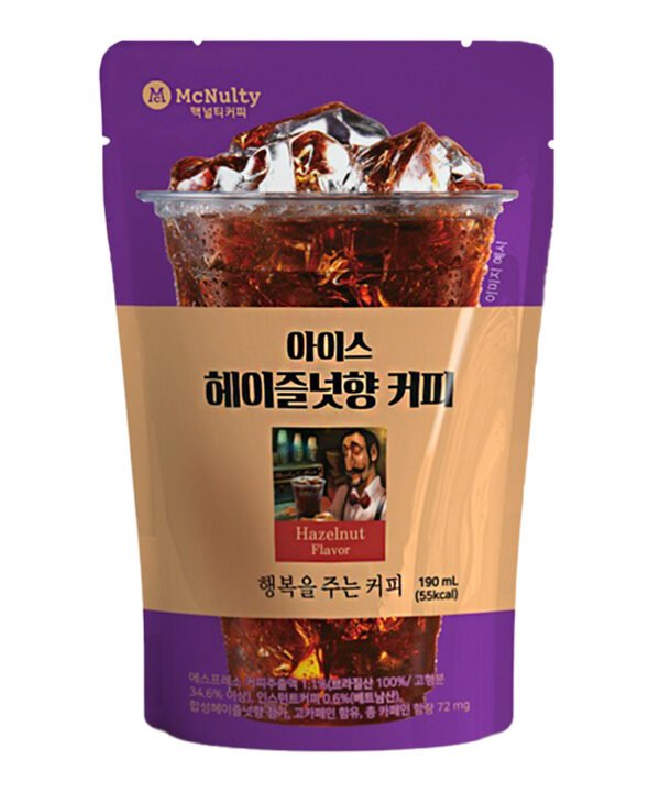 Mcnulty Café Ice Americano Hazelnut 190 ml