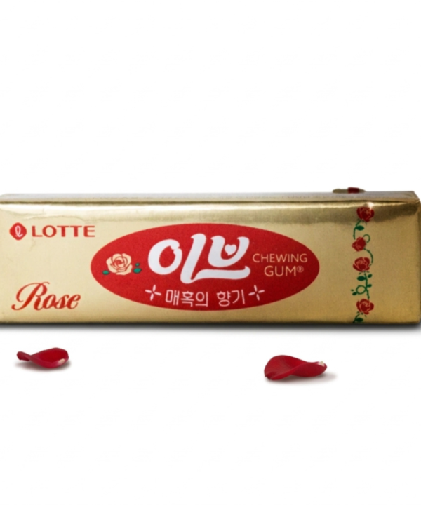 Lotte Eve Gum 26 g | Goma de Mascar Coreana Importada Sabor a Rosas
