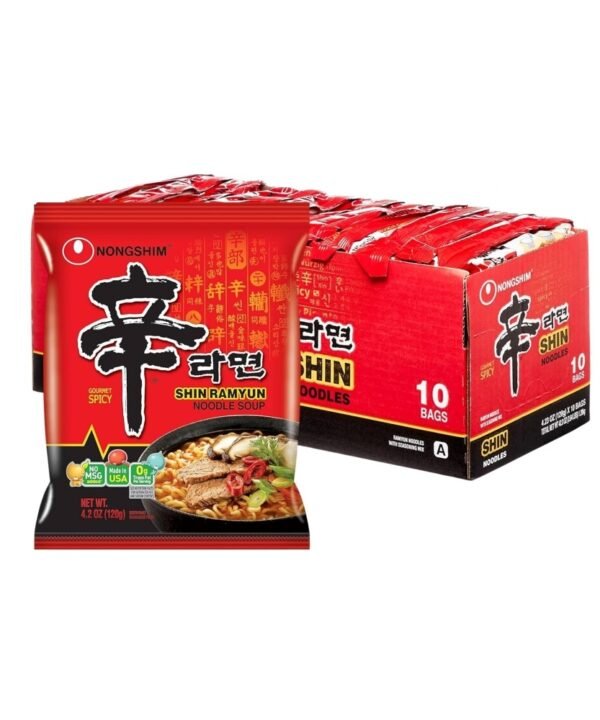 Nongshim Shin Ramyun Paquete 10 Pz de 120g