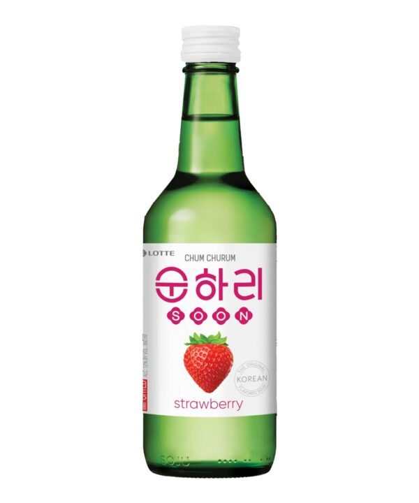 Lotte Soju Chum Churum Fresa 360 ml