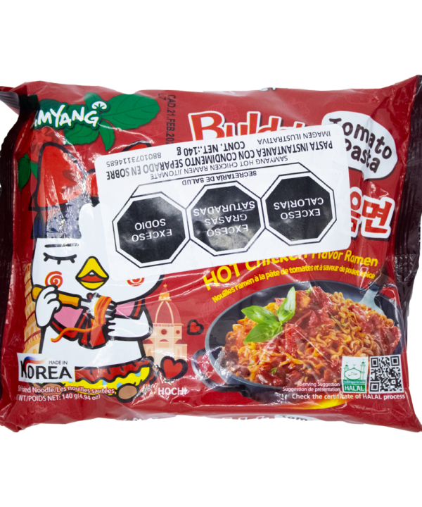 Samyang Buldak Hot Chicken Ramen Tomate 140 gr