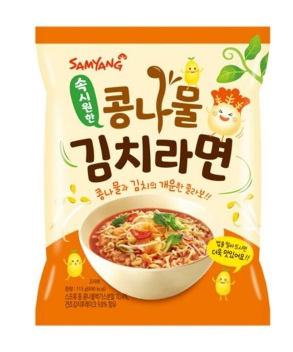 Samyang Ramen Bean Sprouts Kimchi Ramen 115 gr