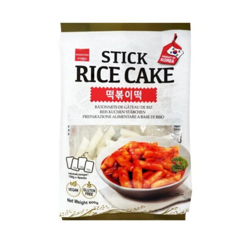 Wang Stick Pastel de Arroz Tteokbokki Tteock 600 Gr