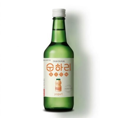 Soju Coreano Chum Churum Yogurt 360ml – Bebida Tradicional Original