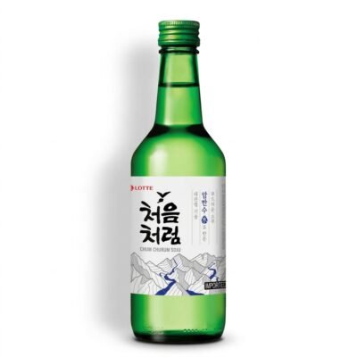 Soju Coreano Tradicional Lotte Chum Churum Original 360ml – Bebida Destilada de Arroz Suave y Cristalina