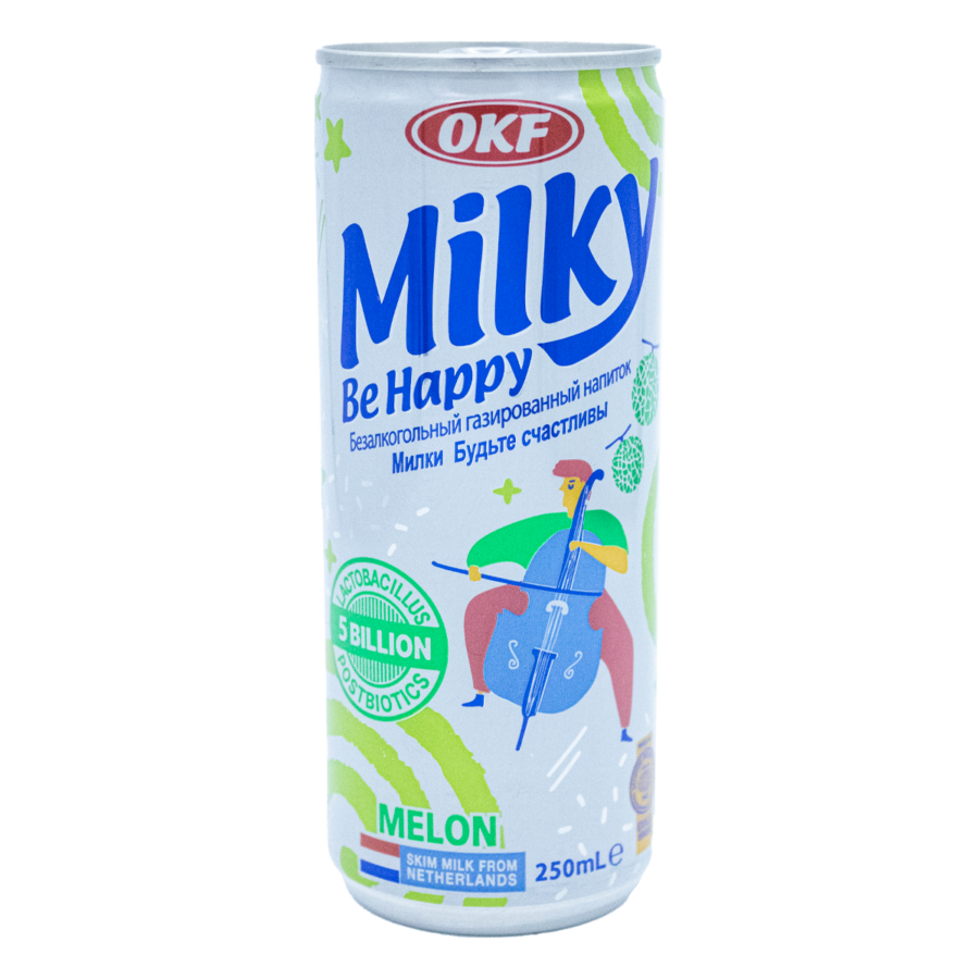 Okf Milky Be Happy Sabor Melon 250 ml